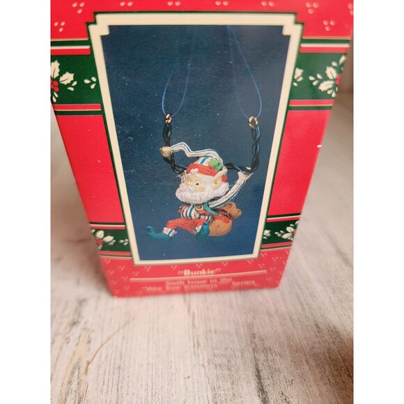 Enesco bunkie wee tree trimmers ornament Xmas vintage - Picture 7 of 7